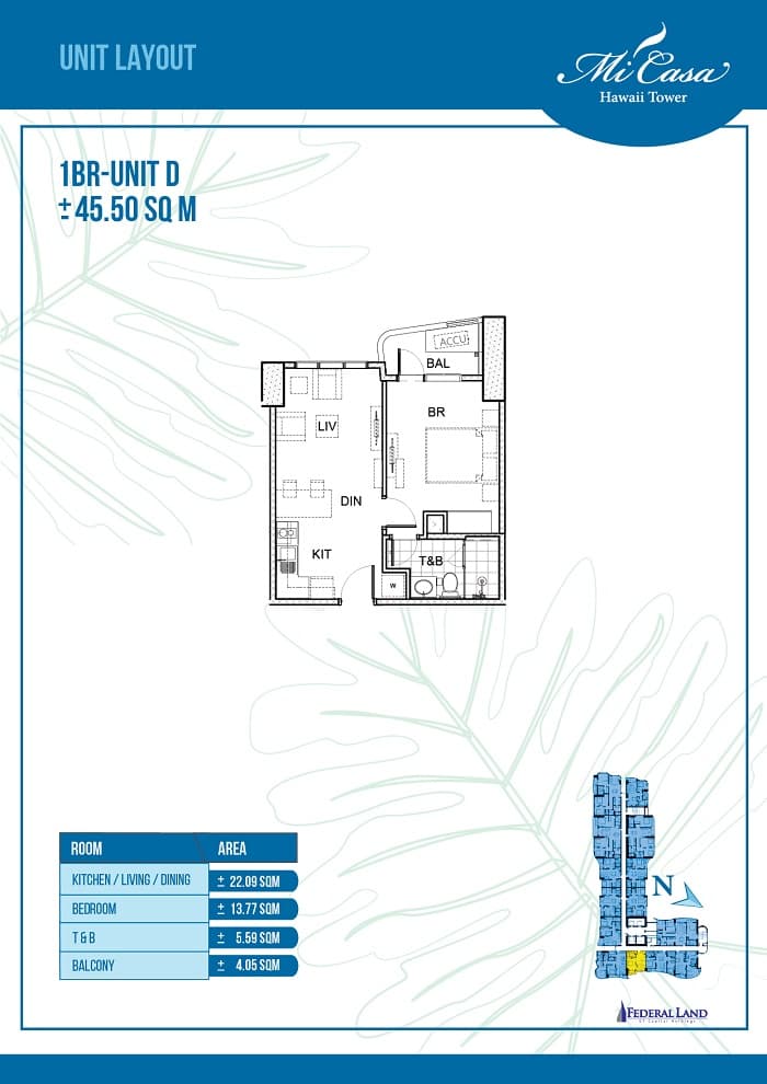 Mi Casa Residences | 1BR 46sqm Condo for Sale in Pasay City