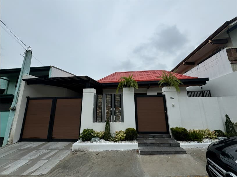 For Sale! Newly Renovated Bungalow House and Lot in Filinvest 2 QC -AJCQ