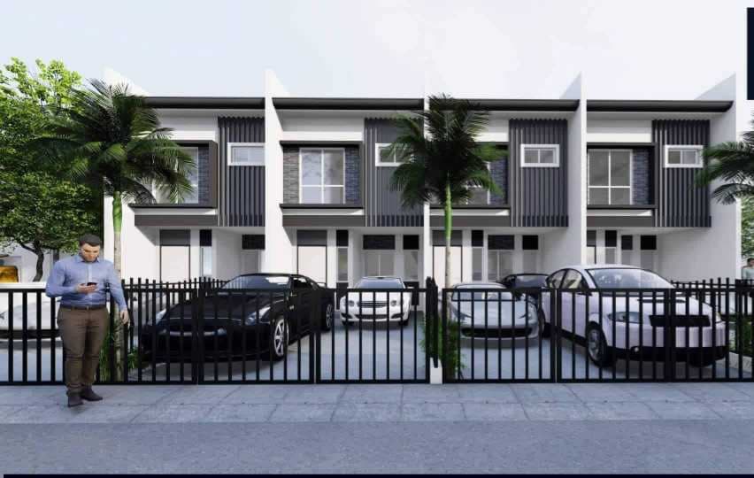 Modern Brandnew Townhouse for Sale in Paranaque with ZERO Downpayment very near to Skyway-MD