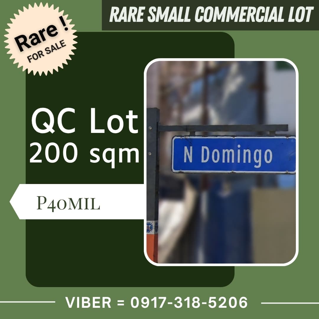 🌟Rare Small Commercial Lot in a Highly Commercialized High Traffic Area