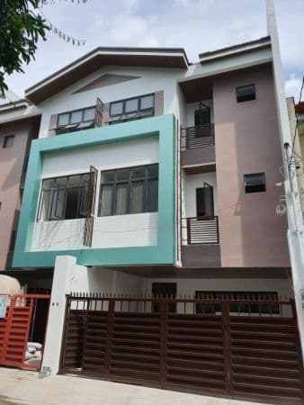 Ready For Occupancy Semi Furnished 3 Storey Townhouse with 4BR in Kamuning Quezon City For Sale - LSS