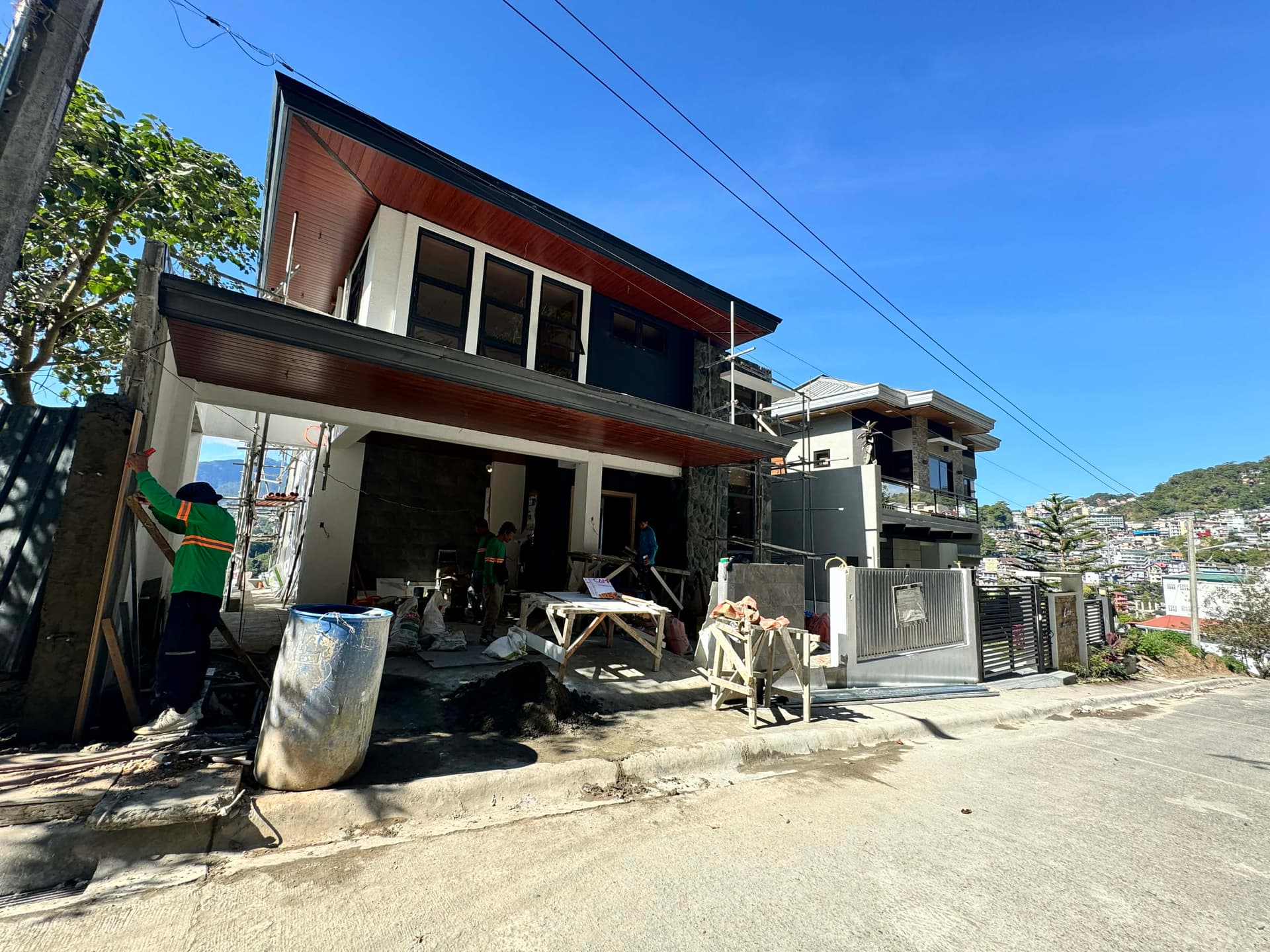 Brand New 38M 2 Storey House & Lot with 4BR For Sale in Camp 7 Baguio City - LSS