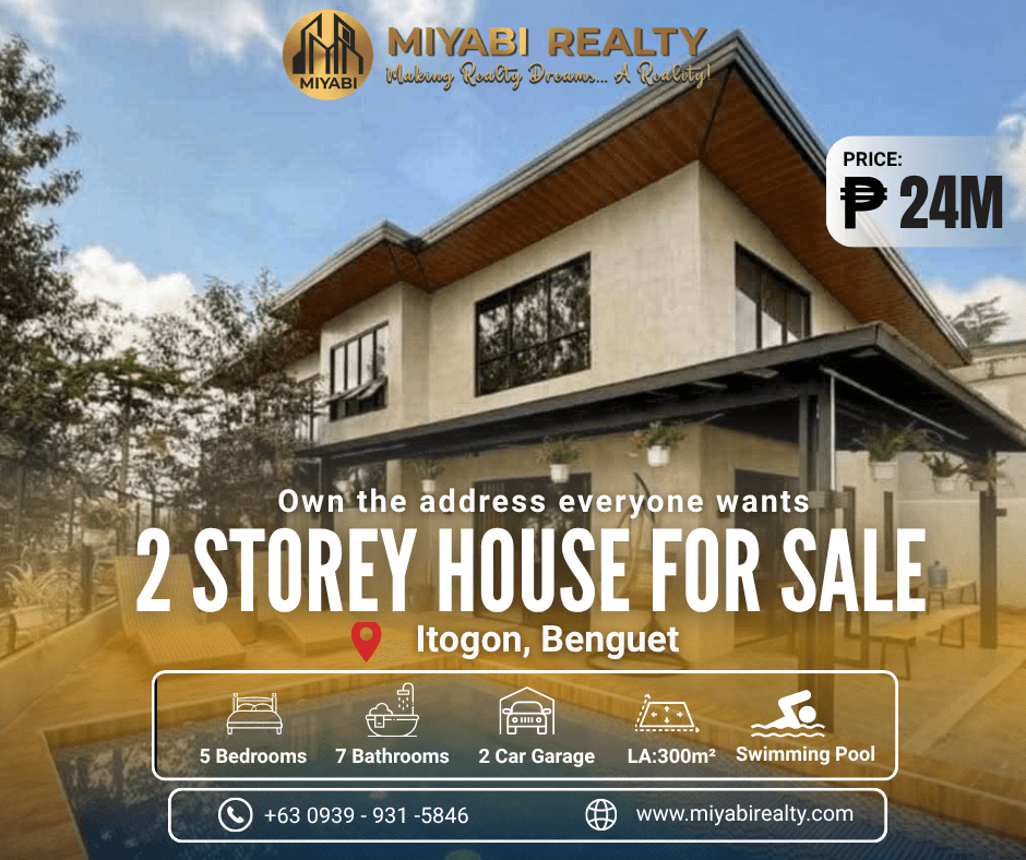 Ready For Occupancy Income-Generating 5BR House in Itogon Benguet Near Baguio For Sale - LSS