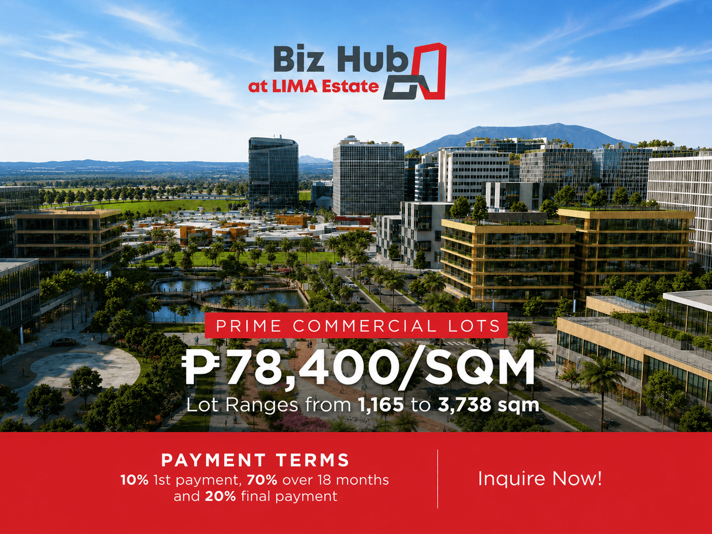 Lima Estate - Batangas | 1BR Lot for Sale in Batangas