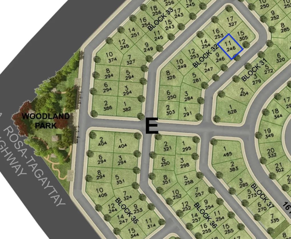 Treveia | Lot for Sale in Laguna