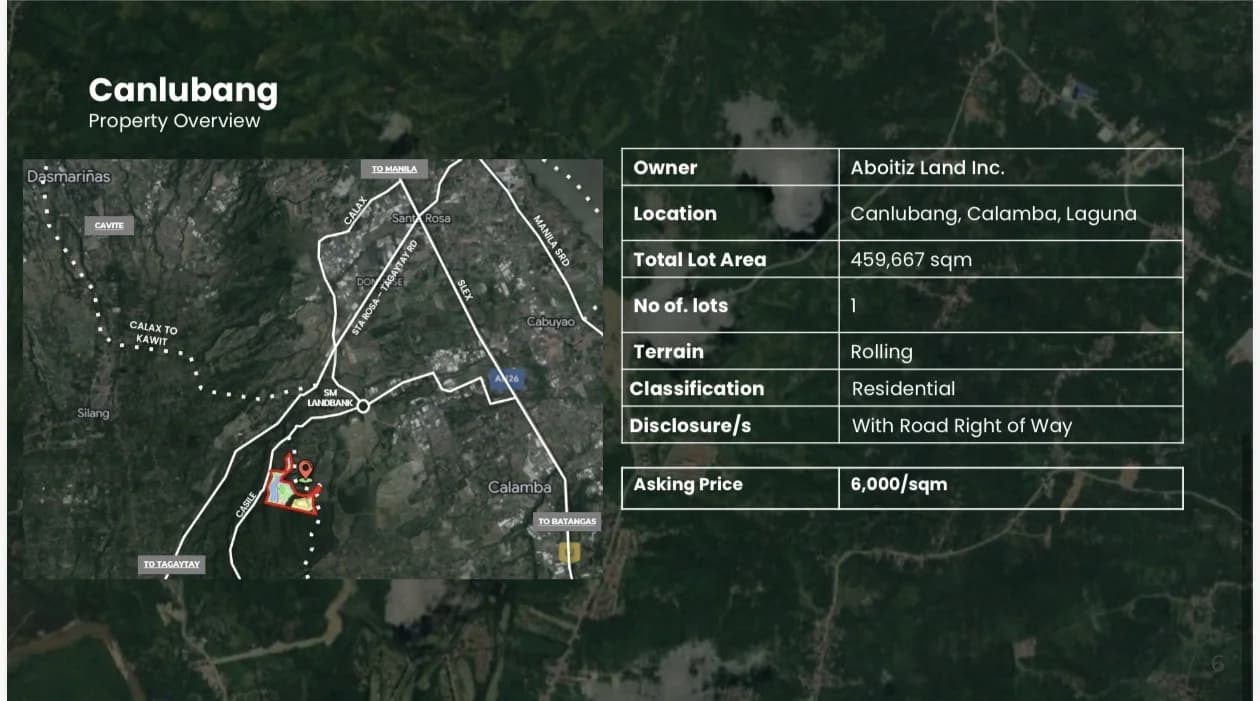 Vacant Lot Residential Class Near Nuvali Canlubang Calamba Laguna | Lot for Sale in Laguna