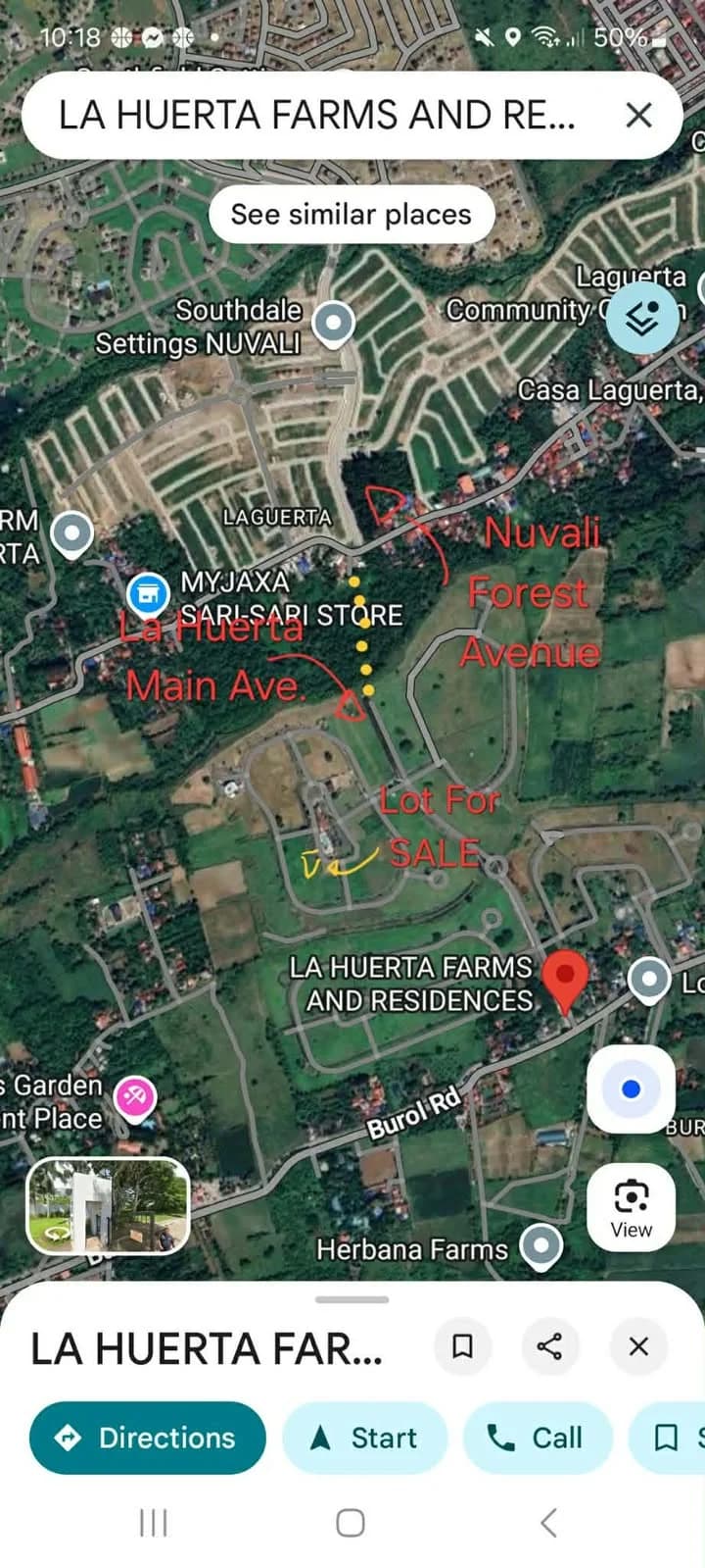 La Huerta Farms And Residences | Lot for Sale in Laguna