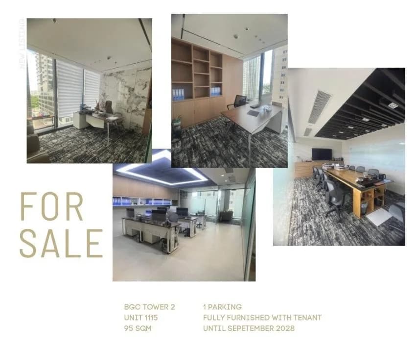 High Street South Corporate Plaza | 95sqm Office Space for Rent in Taguig City - Bgc