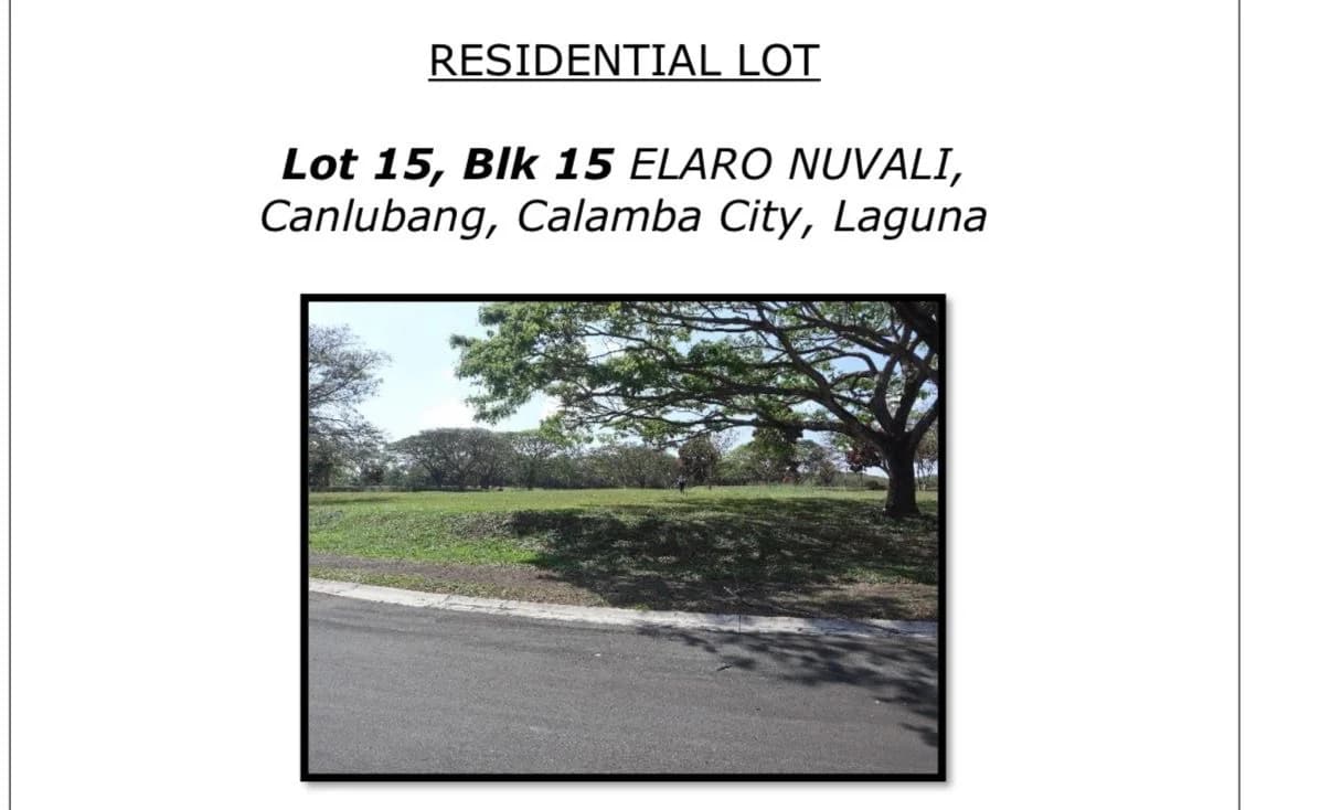 Elaro | Lot for Sale in Laguna